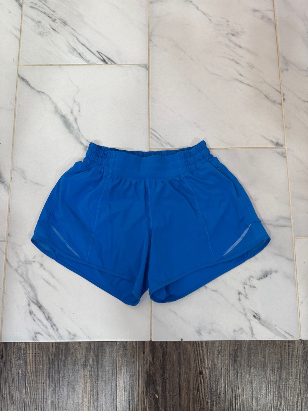 lululemon athletica Bright Blue Athletic Shorts